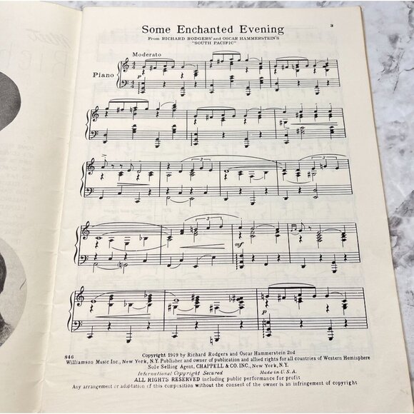 Meet Richard Rodgers At The Piano Songbook Vintage Sheet Music 1940s Musicals - Picture 3 of 9